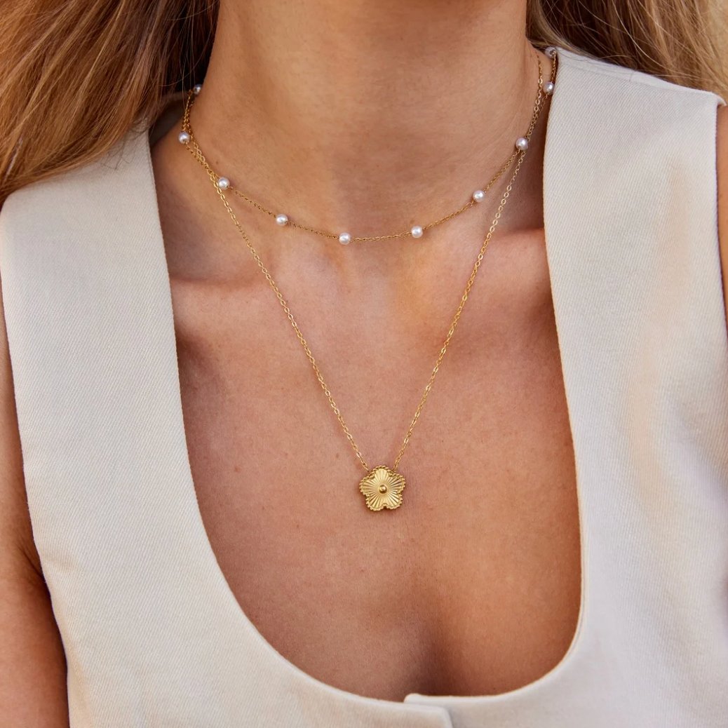 Collana Nura con Perla